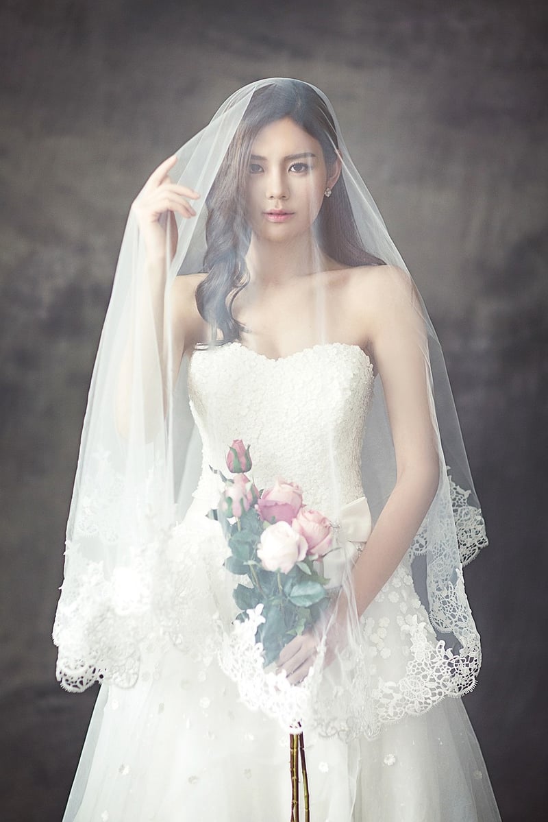 Bride in Boho Chic Dress